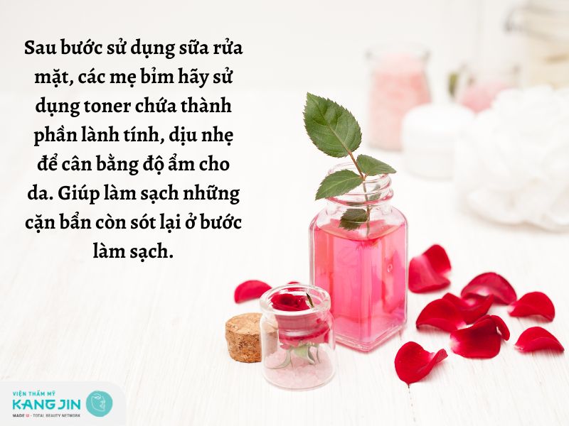 Chăm sóc da mặt sau sinh