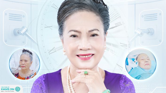 Giải cứu làn da tuổi xế chiều cho bà ngoại U80